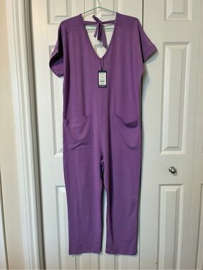 Smash + Tess Violet Divine, V-Neck Jumper Small, Relaxed Fit